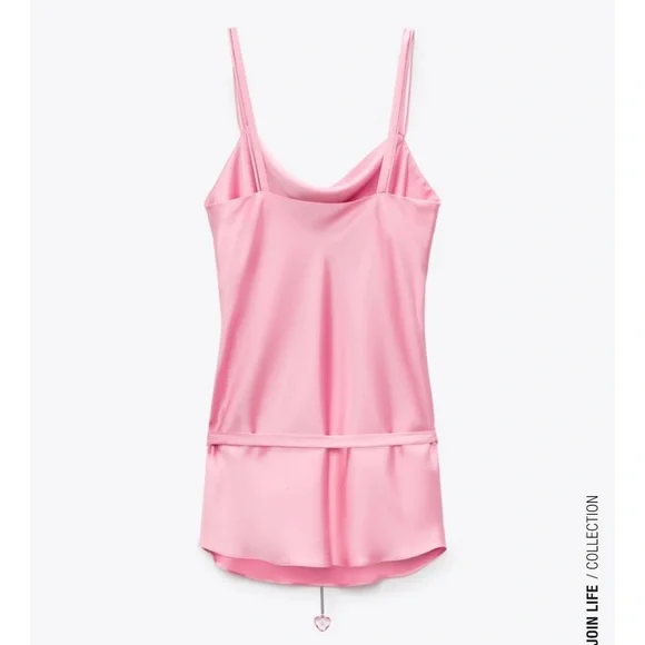 ✨SALE✨ZARA SATIN LINGERIE STYLE DRESS ✨SALE✨ - Picture 4 of 7